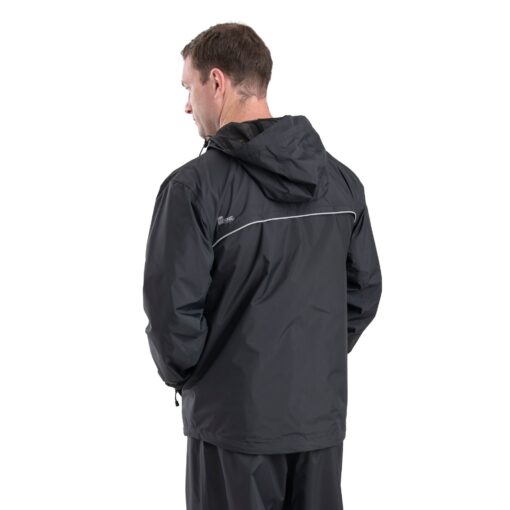 , Berne Men Coastline Lightweight Hooded Rain Jacket