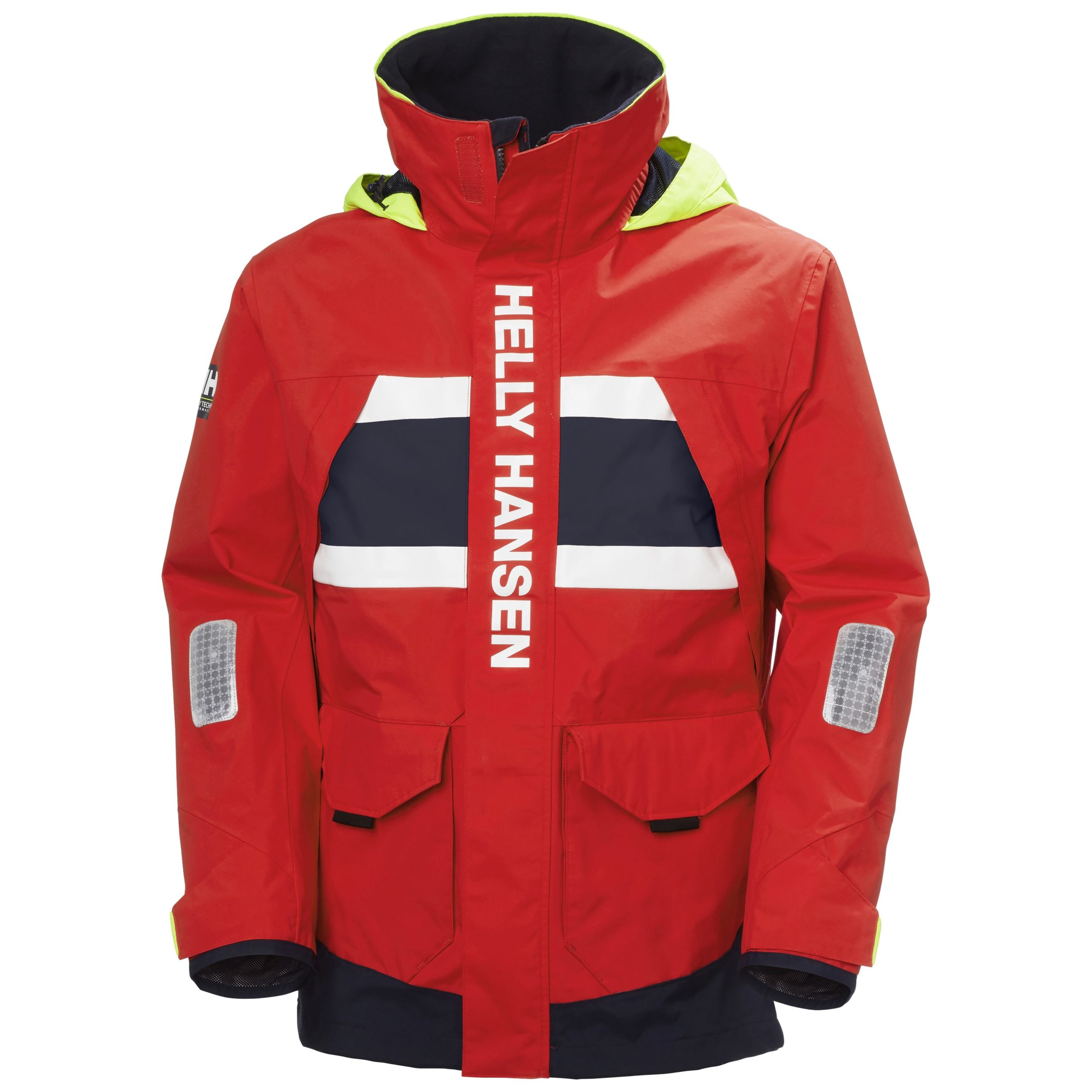 Helly Hansen Men's Salt Power Waterproof Sailing Jacket, 162  Red, Small : Clothing, Shoes & Jewelry