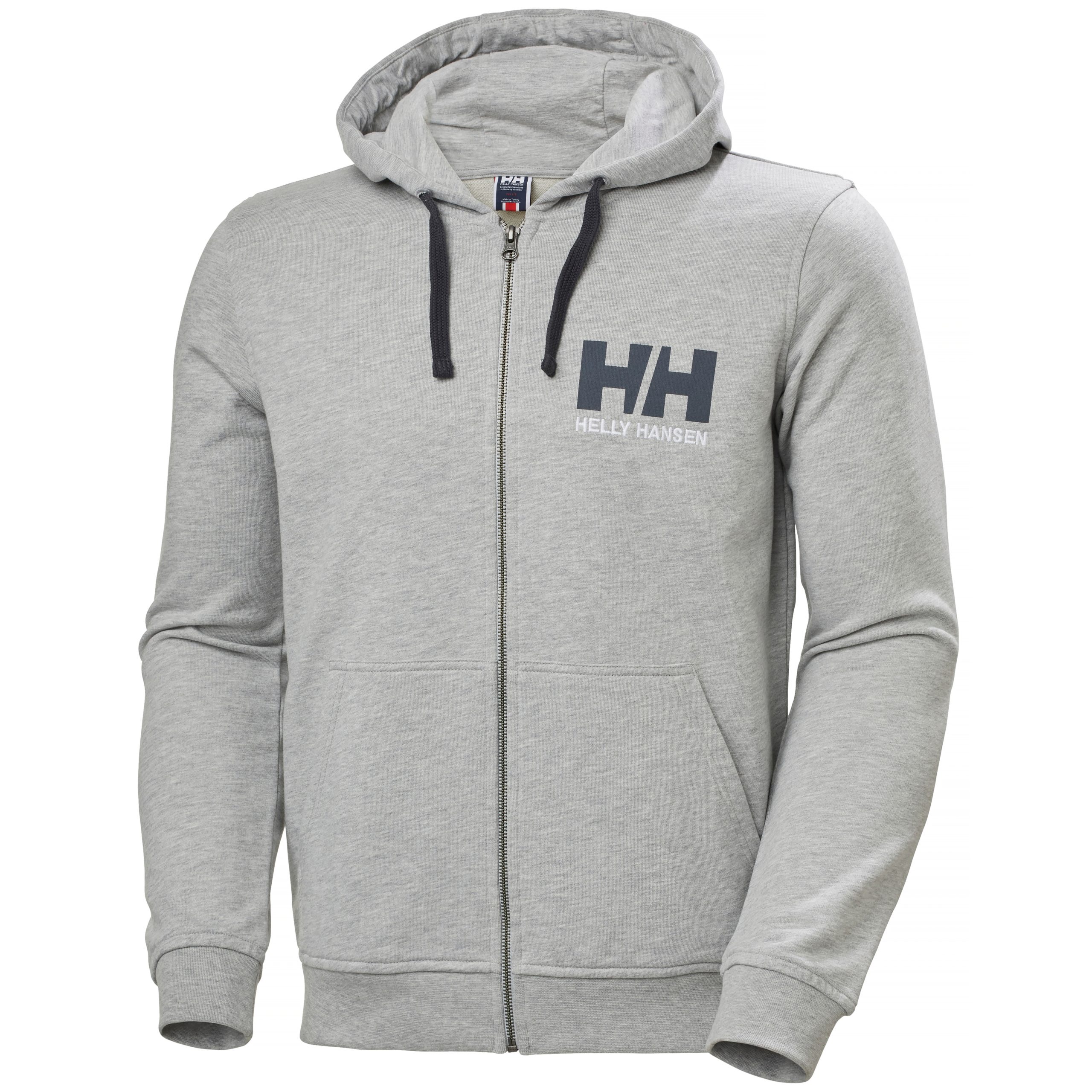 Helly Hansen Men's HH Logo Full Zip Hoodie | Big Weather Gear | Helly ...