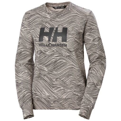 , Helly Hansen Womens HH Logo Crew Graphic 2 Sweatshirt
