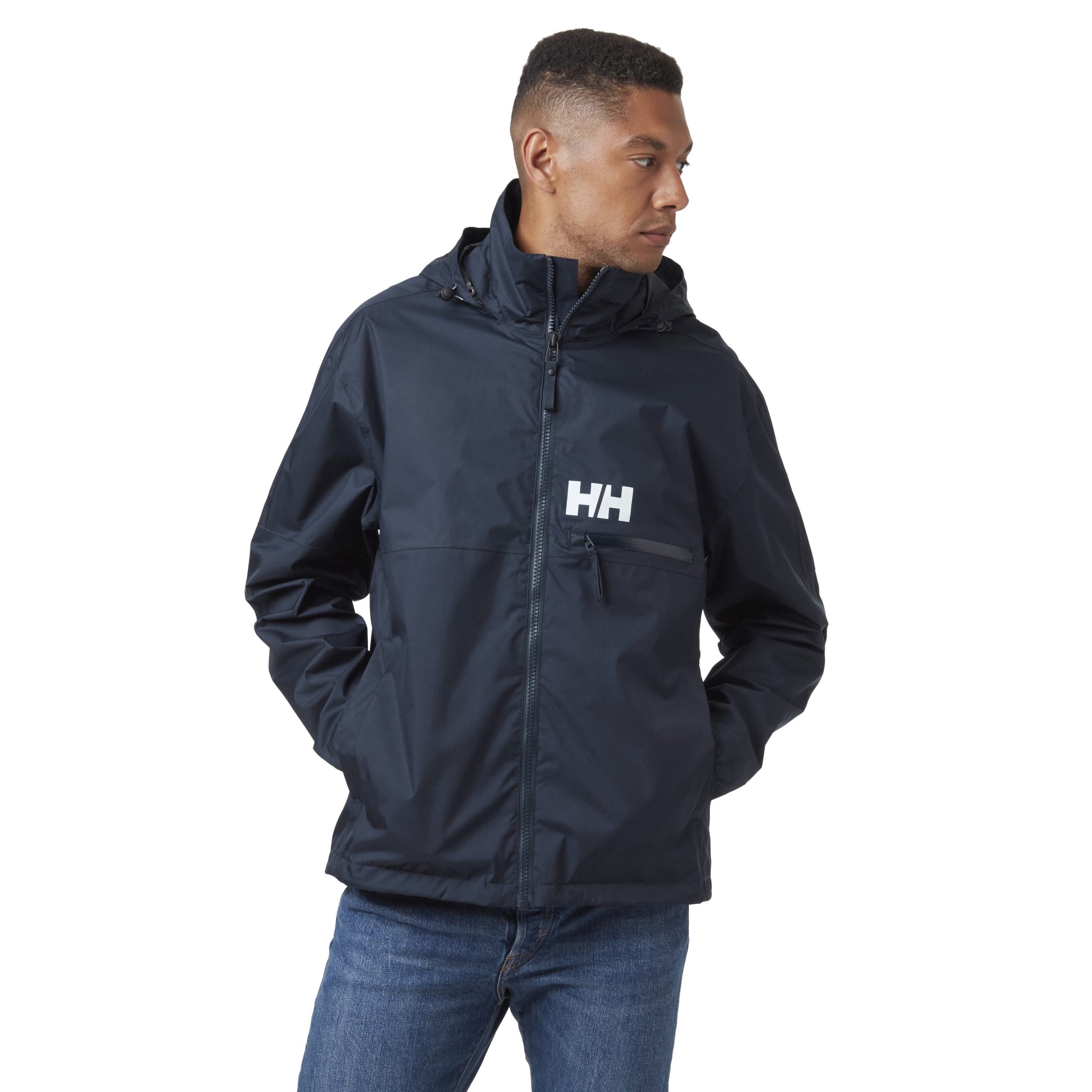 Helly Hansen Mens Active Stride Jacket Waterproof Breathable Urban Jacket, Big Weather Gear