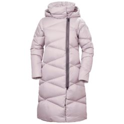 Helly Hansen Women's Tundra Down Coat -offset zipper -adjustable collar - warm hood