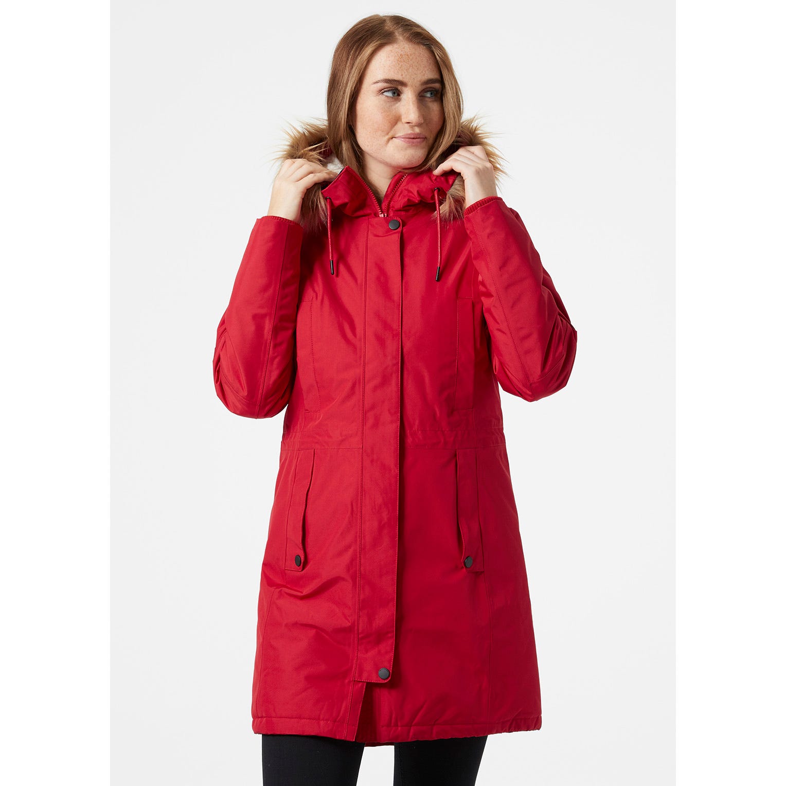 Helly-Hansen Womens Mayen Waterproof Breathable Parka Insulated Hooded Jacket