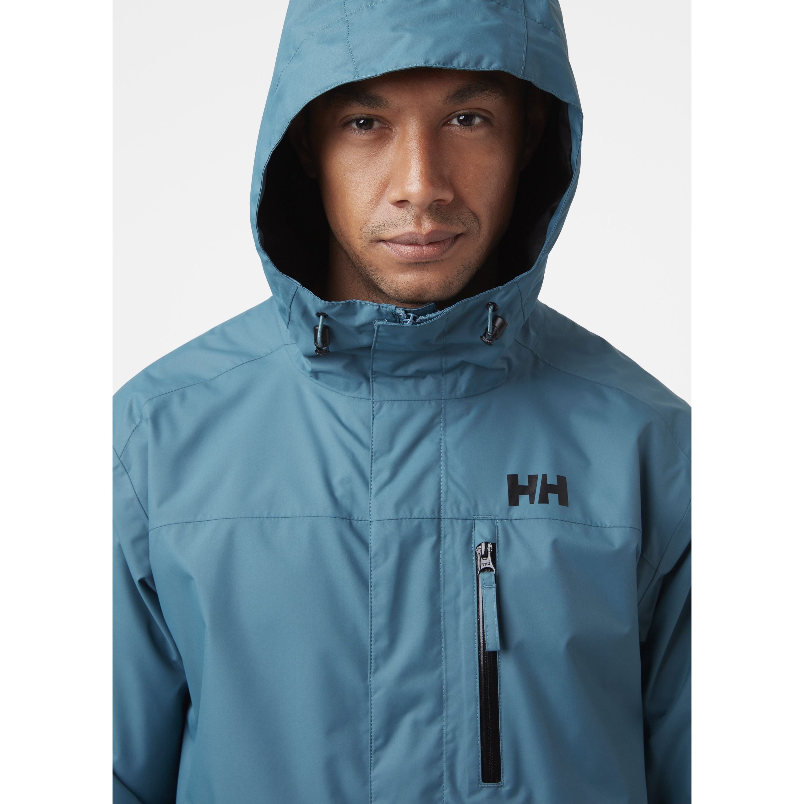 Helly Hansen Mens Vancouver Waterproof Windproof Breathable Hiking Shell Rain Jacket with Hood 