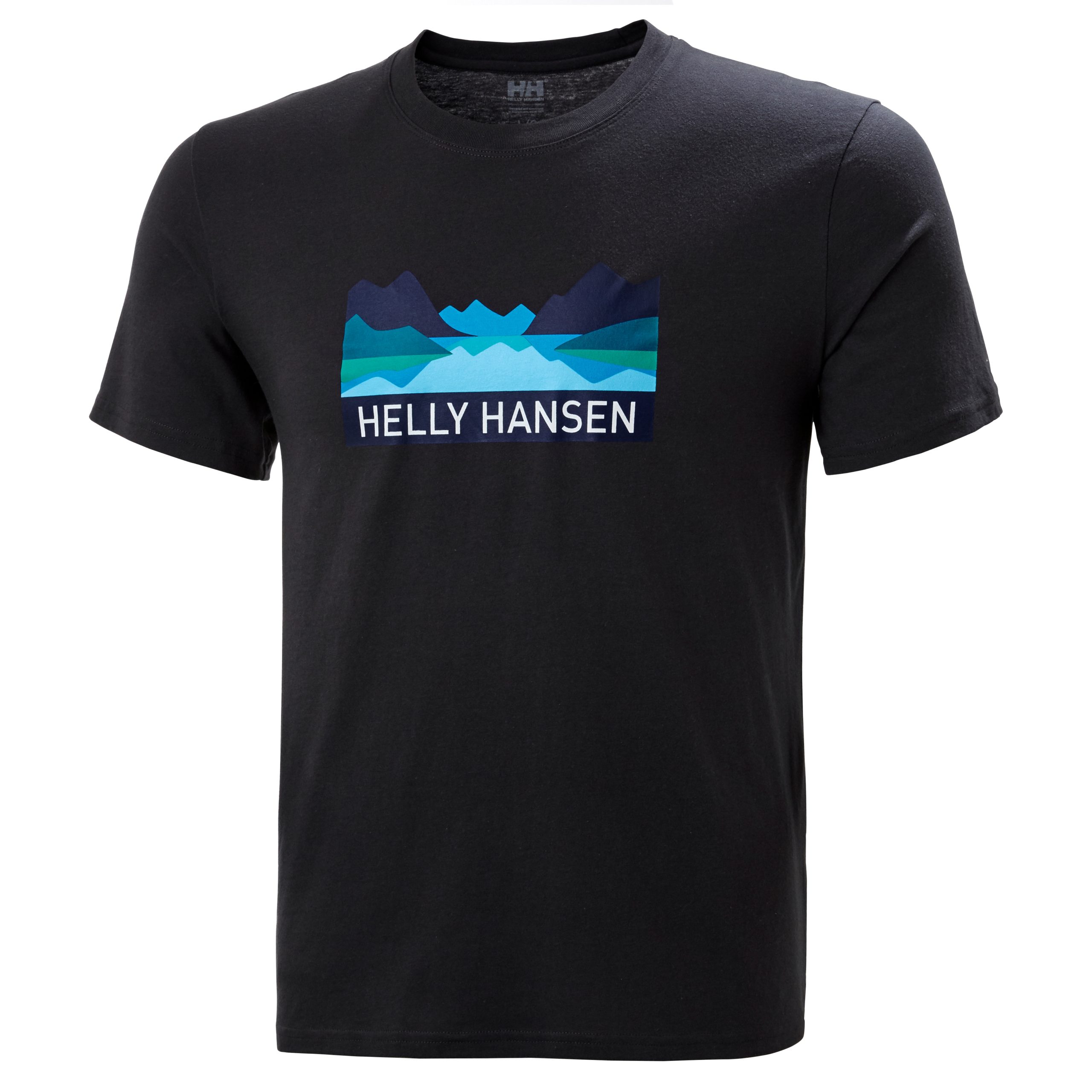 Camiseta Helly Hansen Nord Graphic Negra Hombre