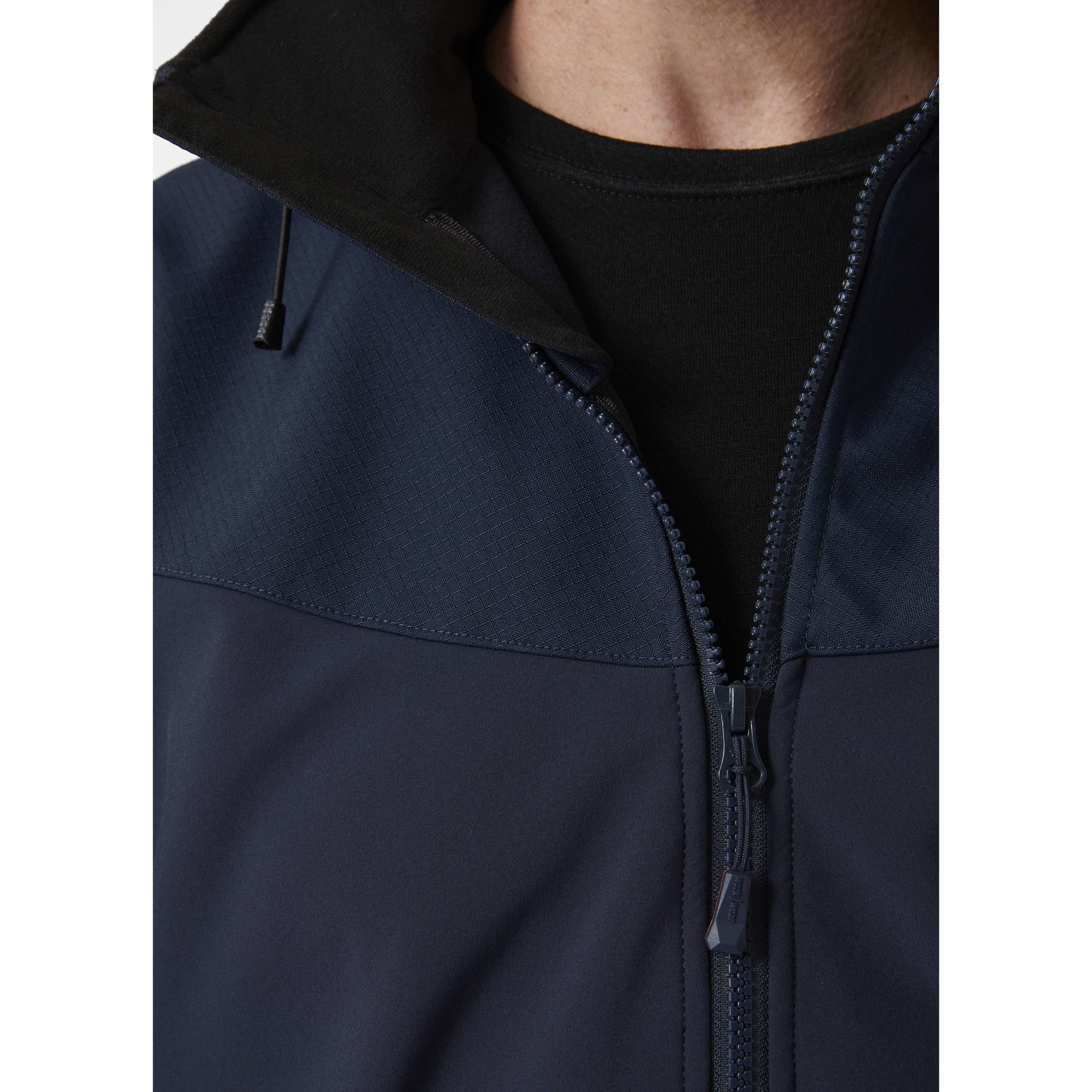 OXFORD Shell Jacket - Helly Tech Performance - Articulated Sleeves - YKK  Zippers - Helly Hansen - iWantWorkwear